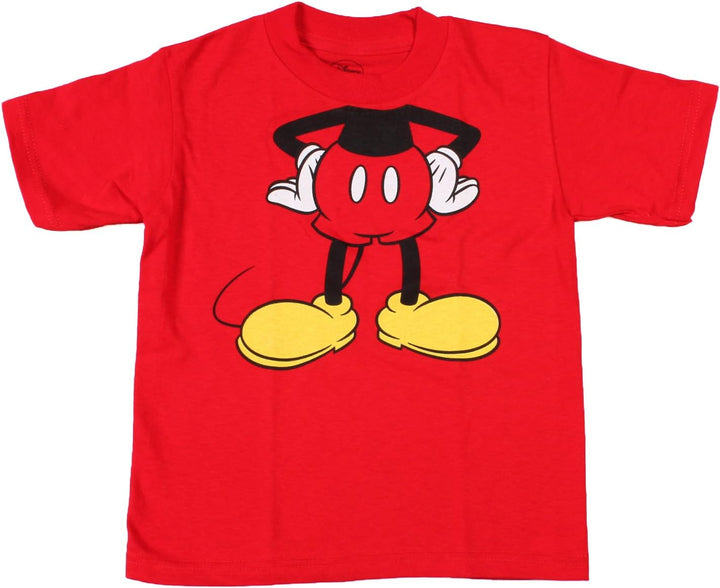 Toddler Mickey Mouse Fancy dress costume T-Shirt 2T 2 Jahre Hellrot, 2 Jahre Hellrot