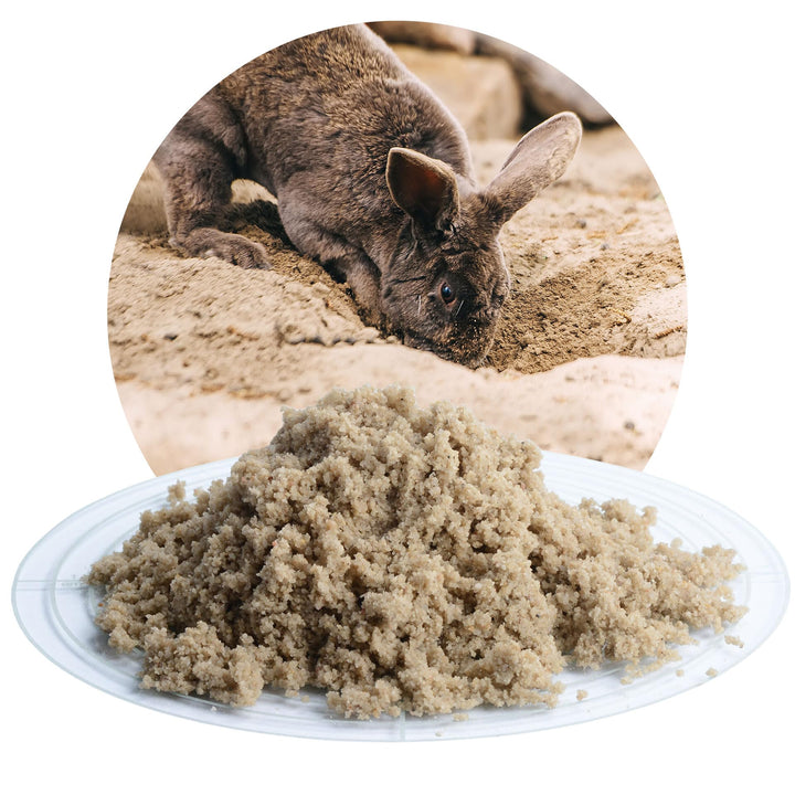 Schicker Mineral – 25 kg Buddelsand für Kaninchen & Hasen – kantengerundet für sensible Pfoten – rei