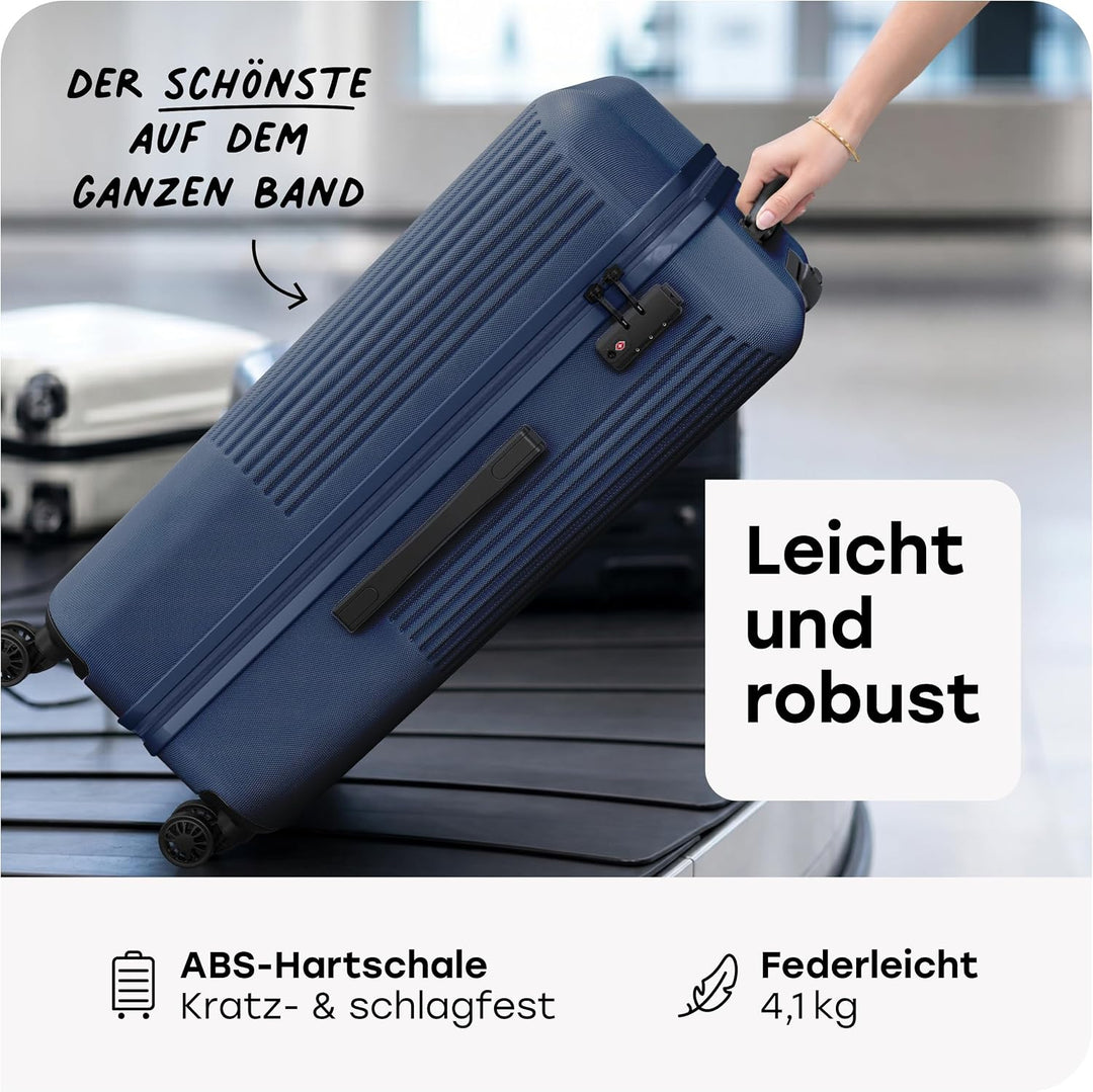 Travelite Koffer Bali Grösse L, 77 cm, 96 Liter, Reisekoffer gross | kratzfester ABS Hartschalenkoff