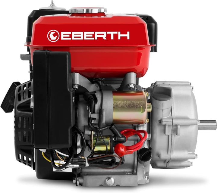 EBERTH 6,5 PS 4,8 kW Benzinmotor Standmotor Kartmotor Antriebsmotor mit Ölbadkupplung, 20 mm Ø Welle