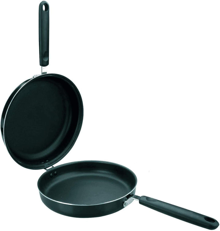 Ibili Omelettpfanne Indubasic 28 cm, Aluminium, schwarz 28 cms, 28 cms