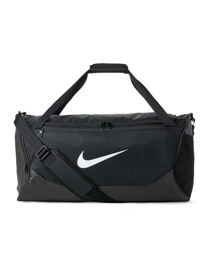 Nike Unisex Brsla S Duff - X Sporttasche Einheitsgrösse Black/Black/White, Einheitsgrösse Black/Blac