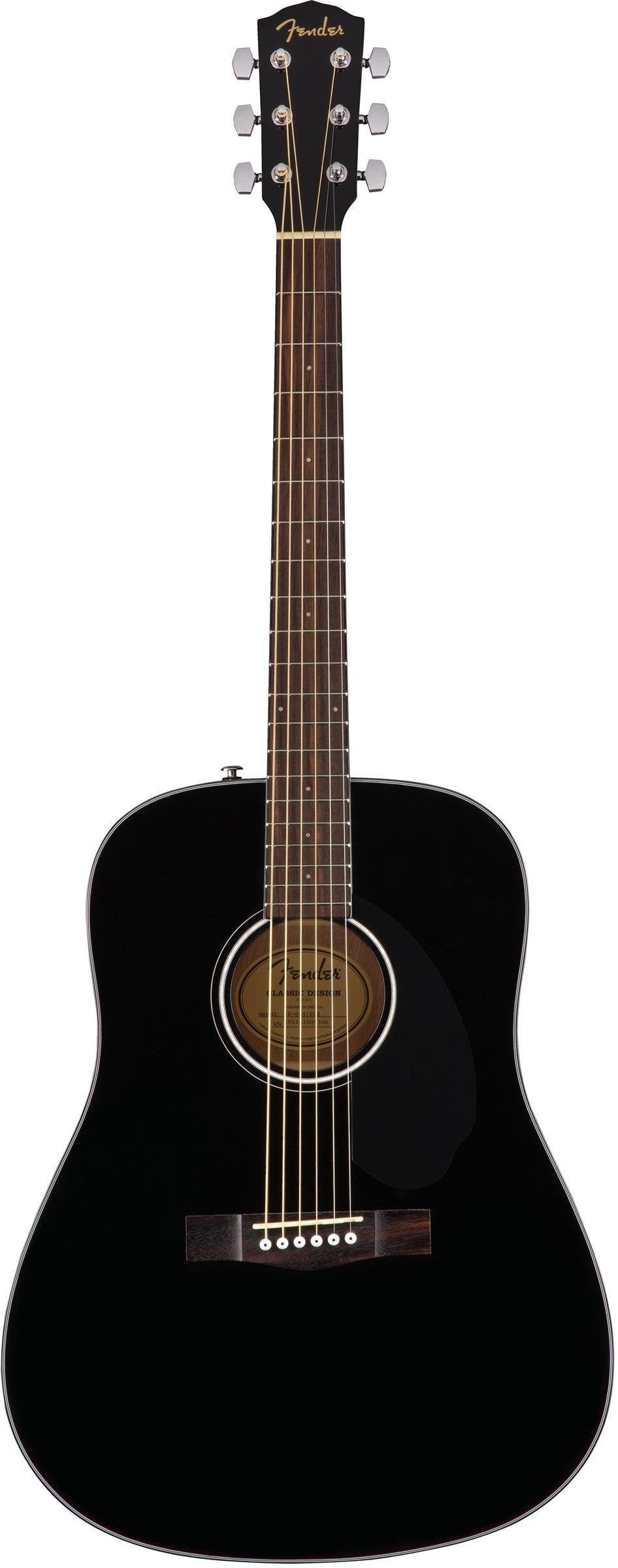 Fender CD-60S BK Westerngitarre