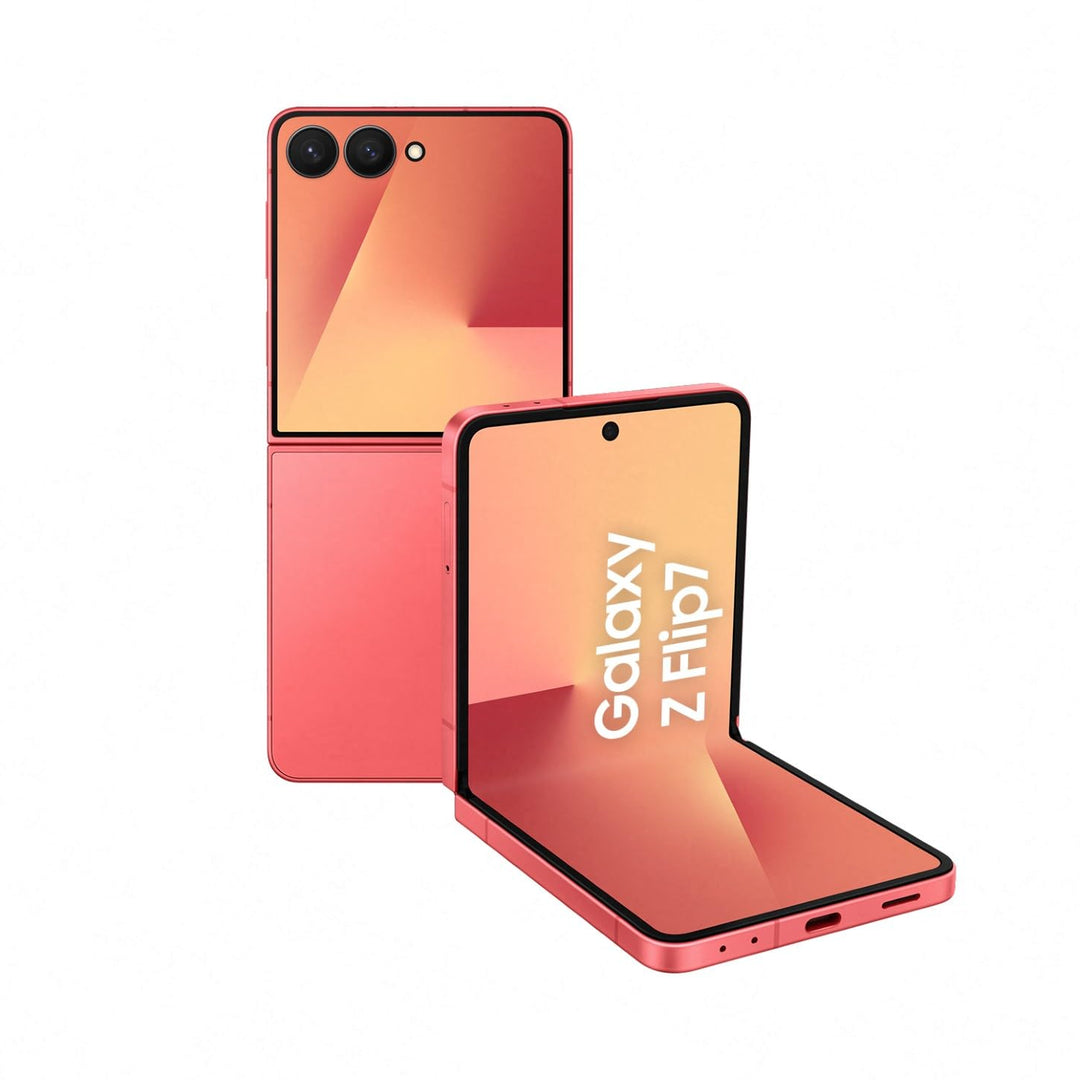 Samsung Galaxy Z Flip7 AI Smartphone mit Galaxy AI, KI-Handy mit Android, Faltbares Design, Infinity