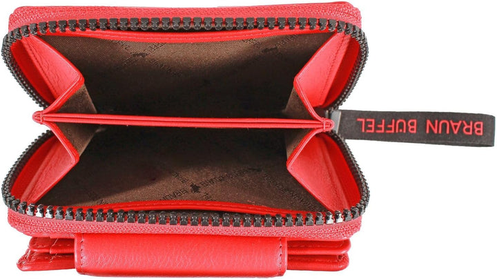 BRAUN BÜFFEL Capri Geldbörse Leder 12 cm