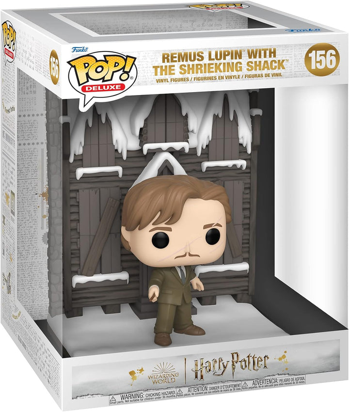 Funko Pop! Deluxe: HP Hogsmeade - The Shrieking Shack Shack mit Lupin - Harry Potter - Vinyl-Sammelf