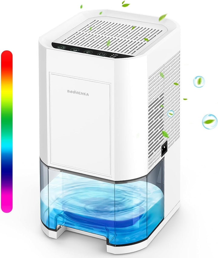 Luftentfeuchter elektrisch,1200ml Raumentfeuchter für zuhause,klein dehumidifier Automatisches Abtau