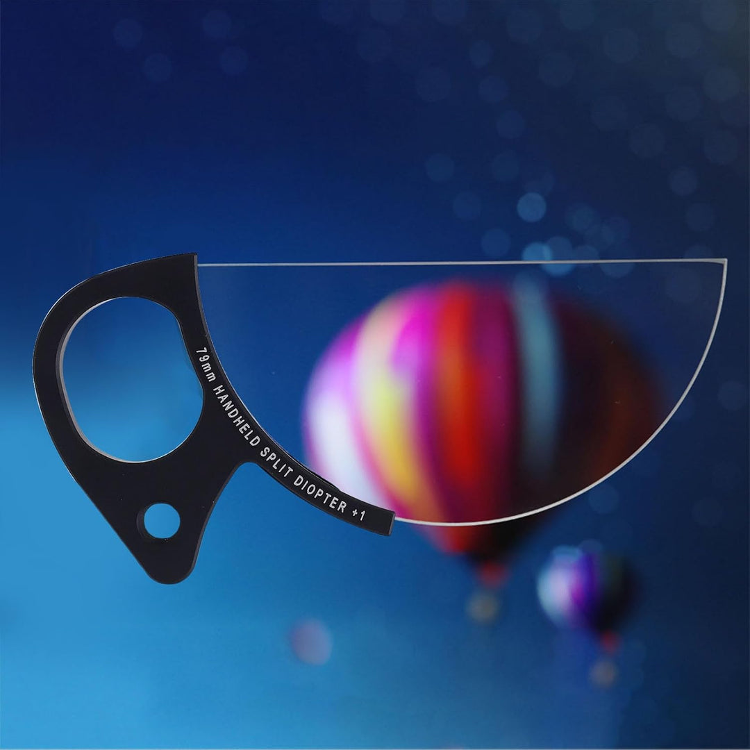 79 Mm Handheld Split Diopter Spezialeffektfilter, Optisches Glas Soft Focus Glass Prisma Kamerafilte