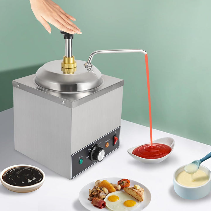 Schokoladenspender Sossenspender Dosierpumpe Saucenspender Sossenpumpe für Schokolade Creme Käse und