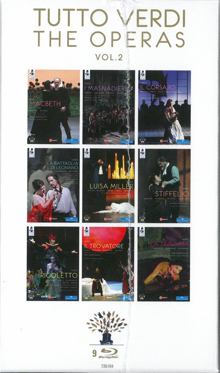 Tutto Verdi - Epochenbox Vol. 2 (1847 - 1853), DVD