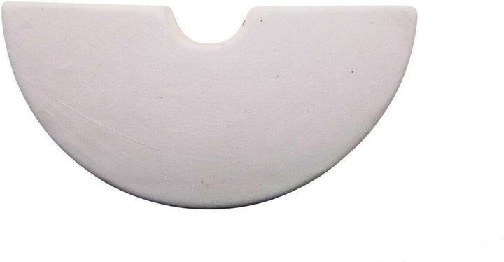 Ms-Steinzeug Gärtopf Sauerkrauttopf 3 Liter + Beschwerungssteine weiss Braun, Braun