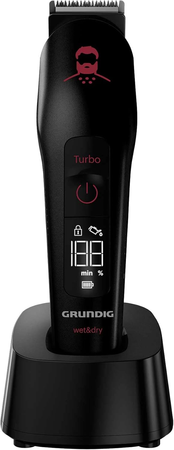 GRUNDIG MGK 9030 ProClub Multihaarschneideset, BeardCare Sensor, Wet & Dry Nutzung, Mit Li-Ion Akkut