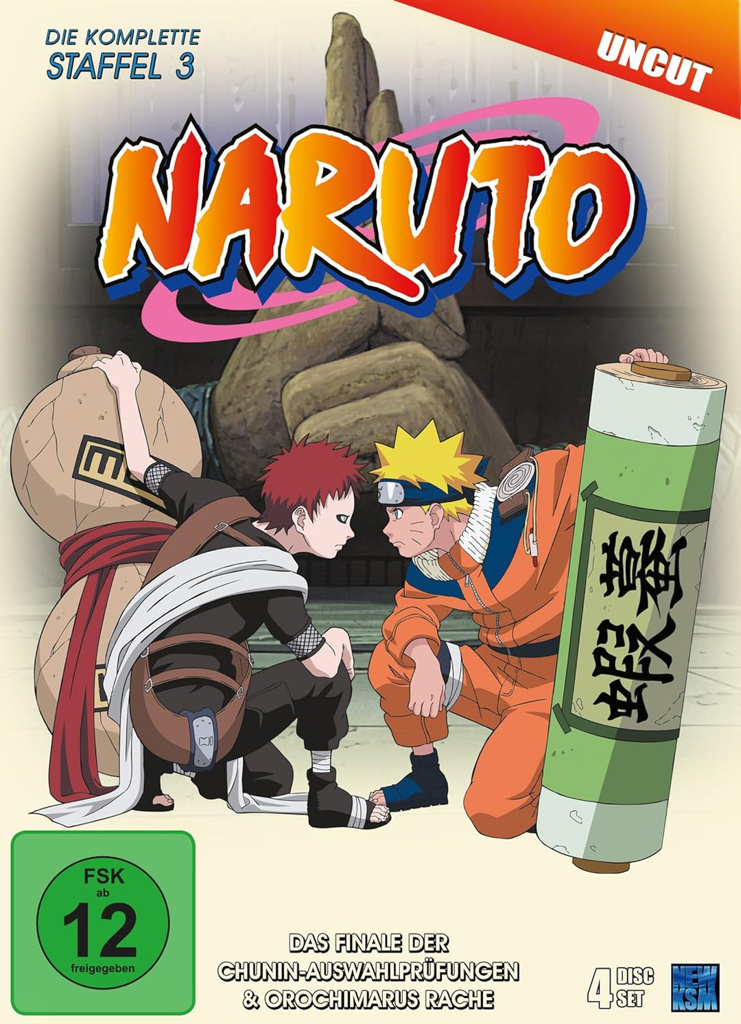 Naruto - Staffel 3: Das Finale der Chunin-Auswahlprüfungen & Orochimarus Rache (Episoden 53-80, uncu