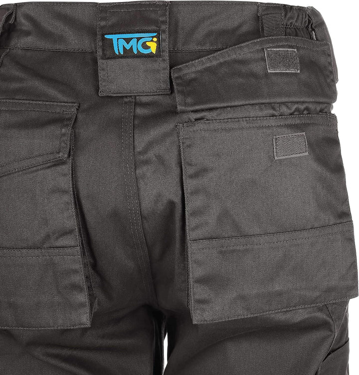 TMG | Arbeitshose Comfort für Herren, Cargohose mit Kniepolster & viel Stauraum, Robustes Material,