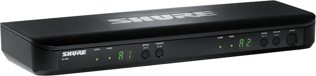 Shure BLX288/SM58 UHF Wireless Mikrofonsystem - Perfekt für Kirche, Karaoke, Gesang - 14-Stunden Akk
