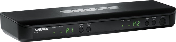 Shure BLX288/SM58 UHF Wireless Mikrofonsystem - Perfekt für Kirche, Karaoke, Gesang - 14-Stunden Akk