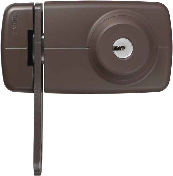 ABUS Tür-Zusatzschloss 7035 B, 532771 Braun Metall, Braun Metall