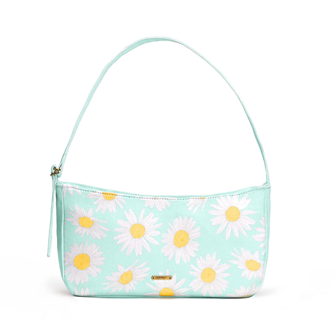 Eco Right Damen Organic Kleine Retro-umhängetasche für Frauen und Mädchen Shoulder Bag Mintgrün, Min
