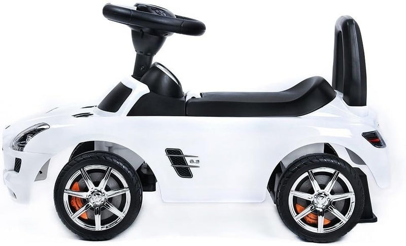 BSD Rutschauto Rutscher Mercedes-Benz Kinder Auto Baby Car mit Sound (Weiss) Weiss, Weiss