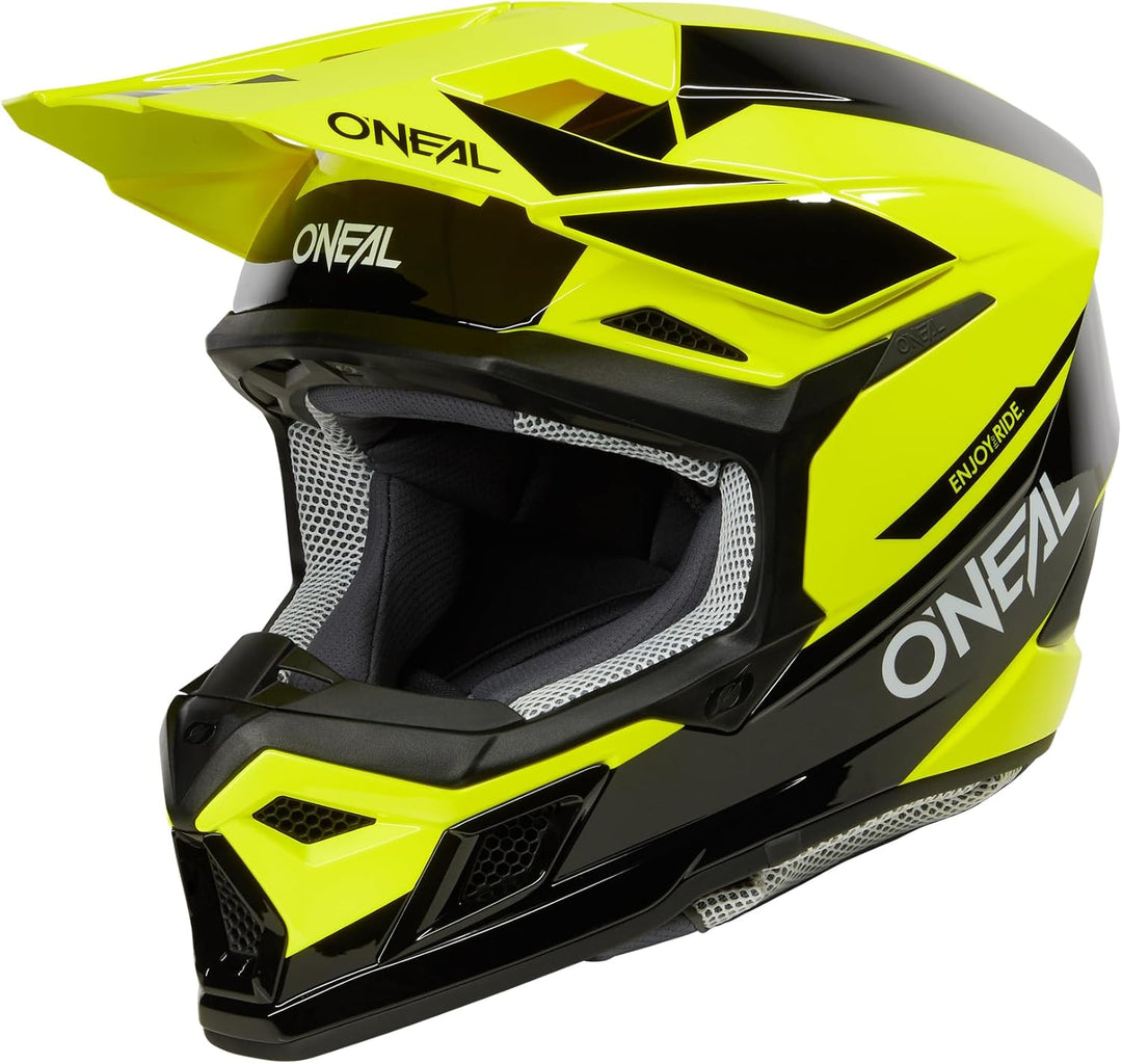 O'NEAL | Motocross-Helm | MX Enduro Motorrad | ABS-Schale, Lüftungsöffnungen für optimale Belüftung