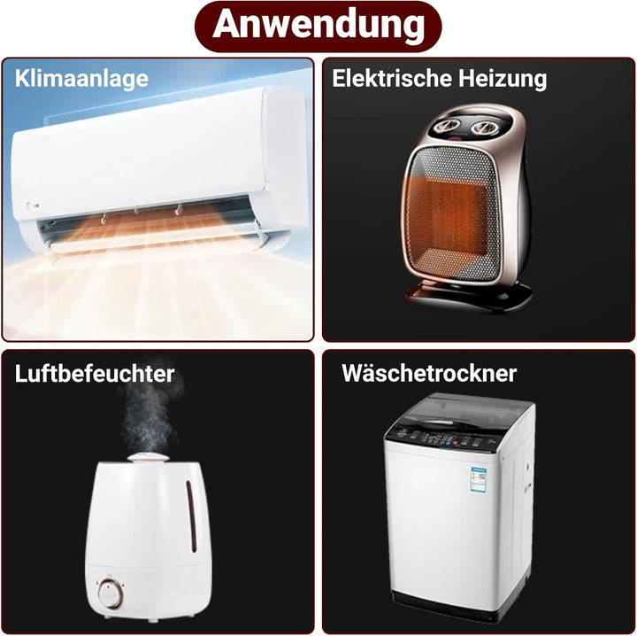 PTC-Heizung mit Lüfter, 220 V 300 W Thermostatischer Keramik-Lufterhitzer aus Aluminiumkeramik für K