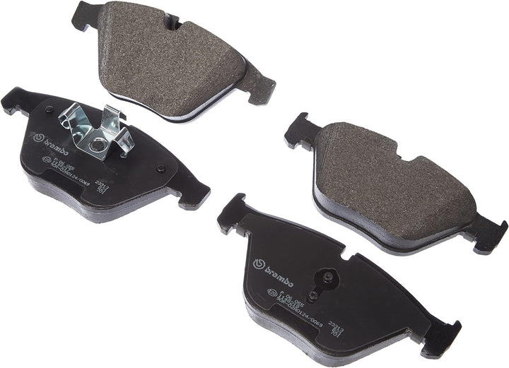 Brembo 09.B337.21 Vordere Bremsscheibe mit UV Lackierung & P 06 055 Bremsbelagsatz, Scheibenbremse -