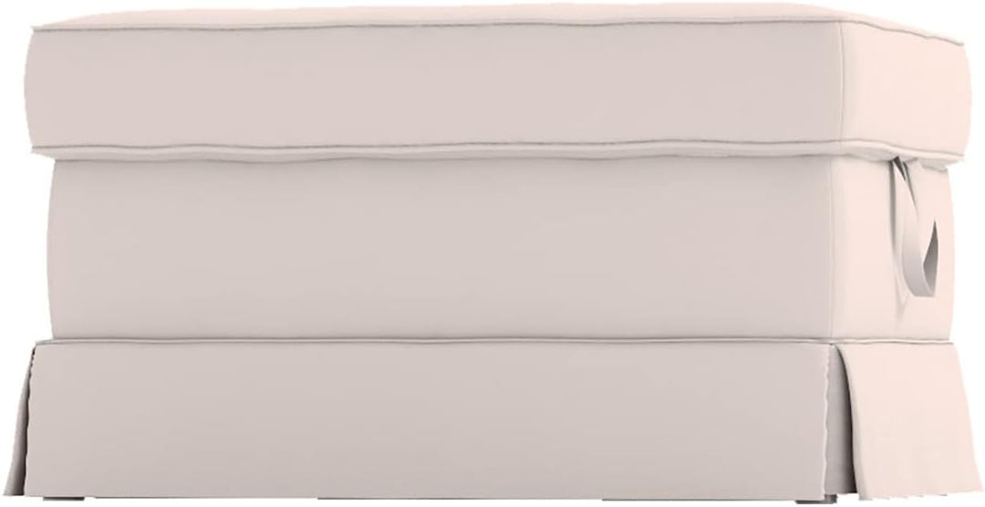 HomeTown Market Strapazierfähiger Sofabezug Ersatz kompatibel für IKEA Ektorp Ottomane Cover. Slipco