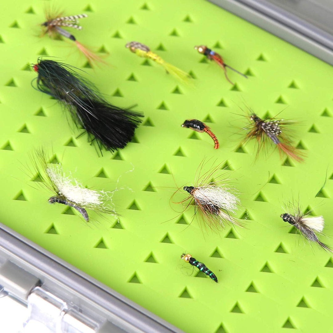 sprinton Maximumcatch Fliegenfischen Box Doppelseite wasserdichte Fliegenbox Easy-Griff-Schaum Flieg