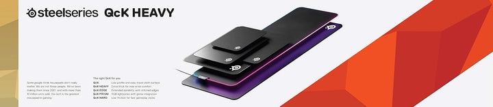 SteelSeries QcK XXL - Gaming-Mauspad - Stoff - Gummiunterseite - Schwarz (900mm x 400mm x 2mm) XXL D