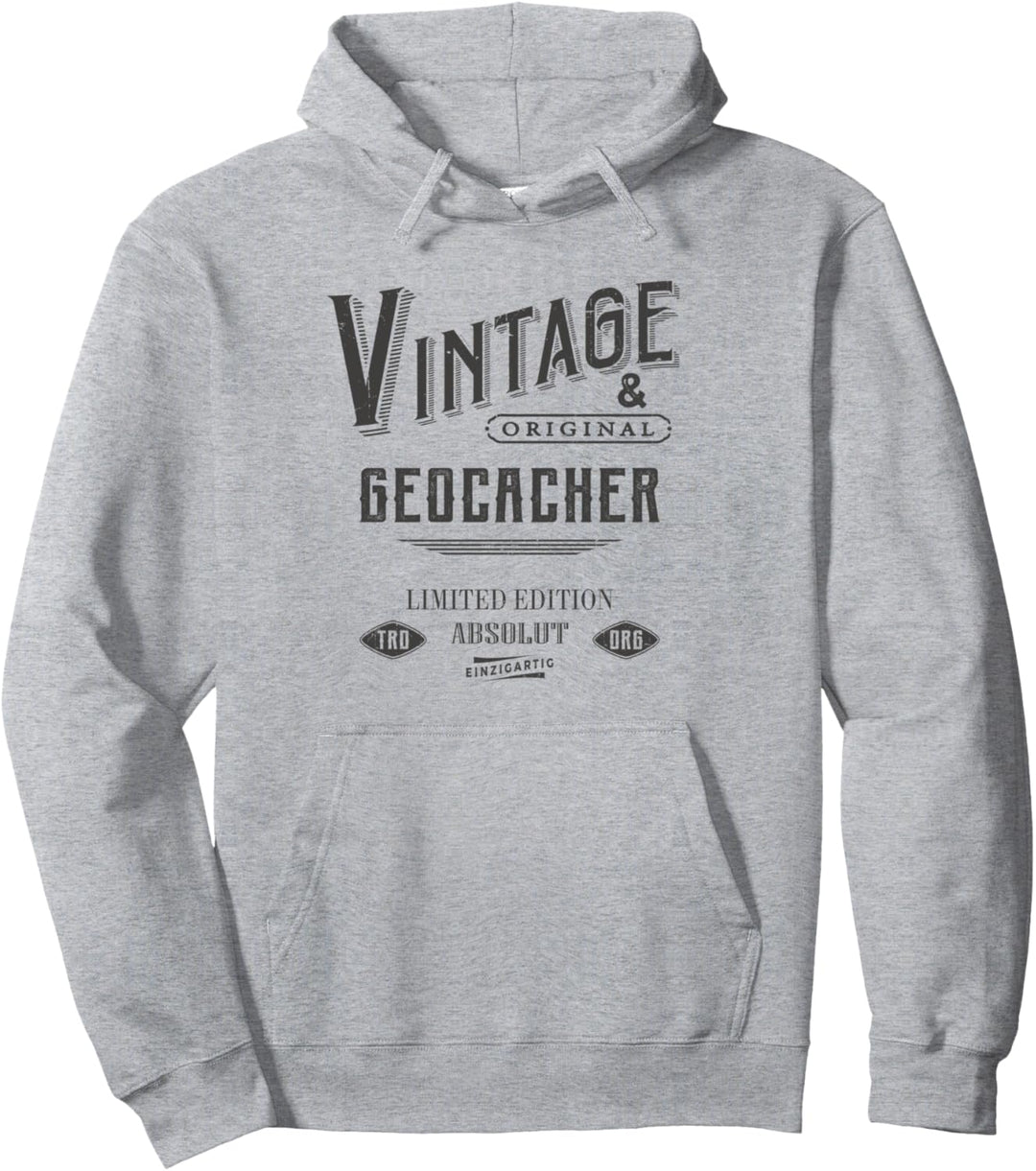 Geocacher Vintage Geocaching Pullover Hoodie