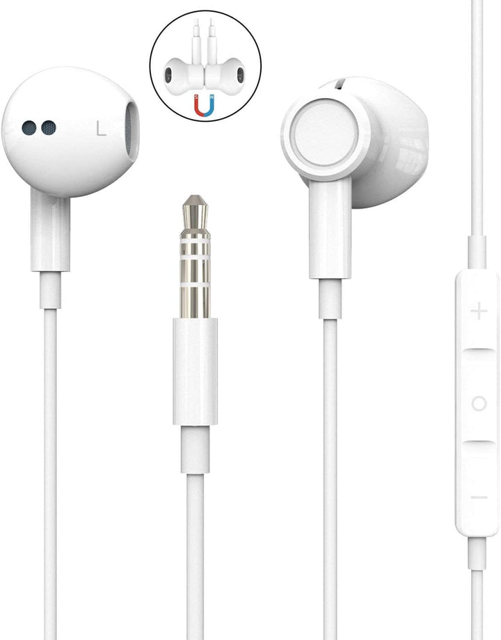 Hochauflösende In-Ear-Kopfhörer mit Kabel, extra Bass, geräuschisolierend, mit Mikrofon, für iPhone,
