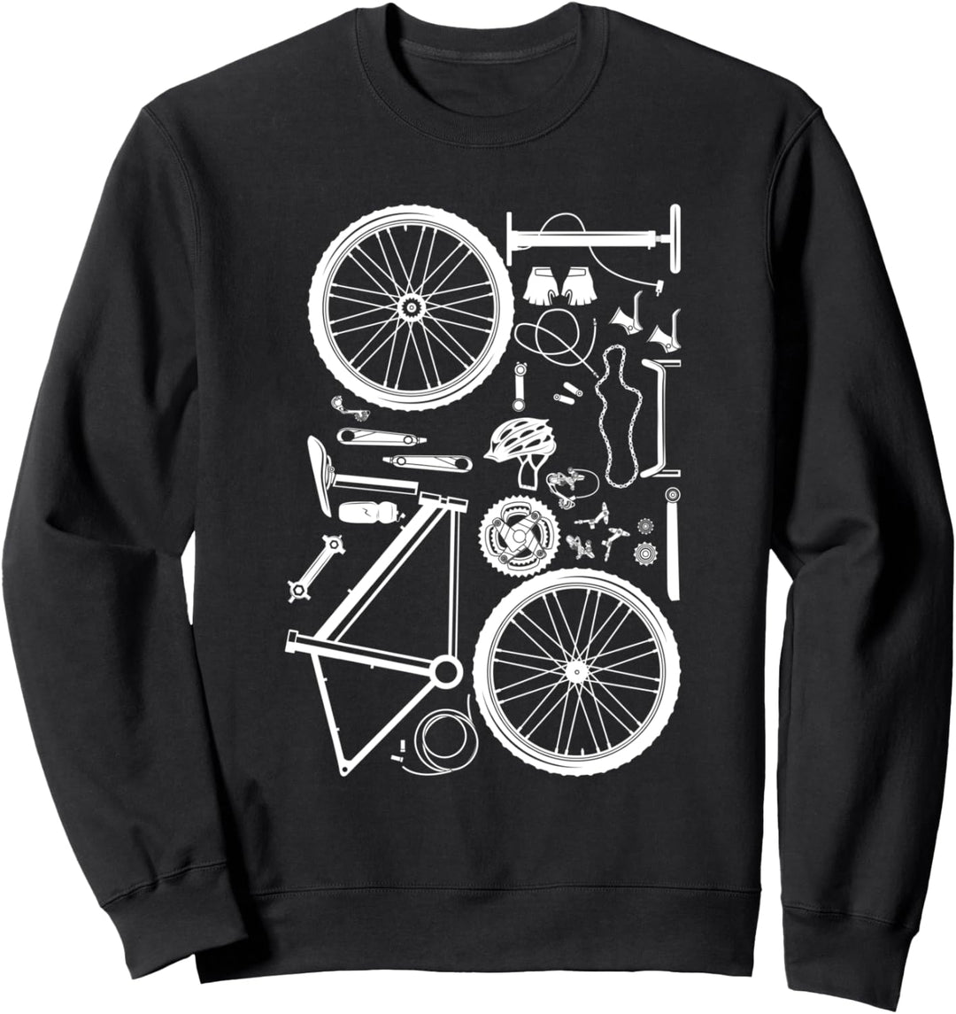 Fahrrradteile - Radfahrer Fahrrad Radler Fahrradfahrer Sweatshirt