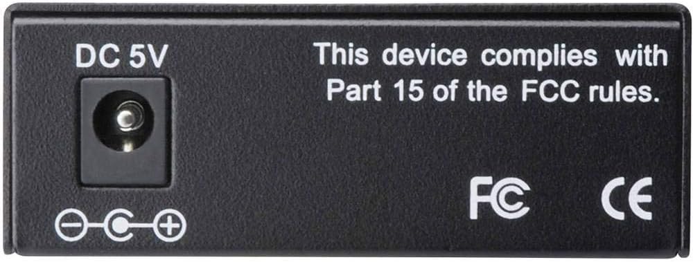 DIGITUS WDM Medienkonverter - Singlemode - Gbit Ethernet - RJ45 / SC - BiDi - Tx1310nm / Rx1550nm -