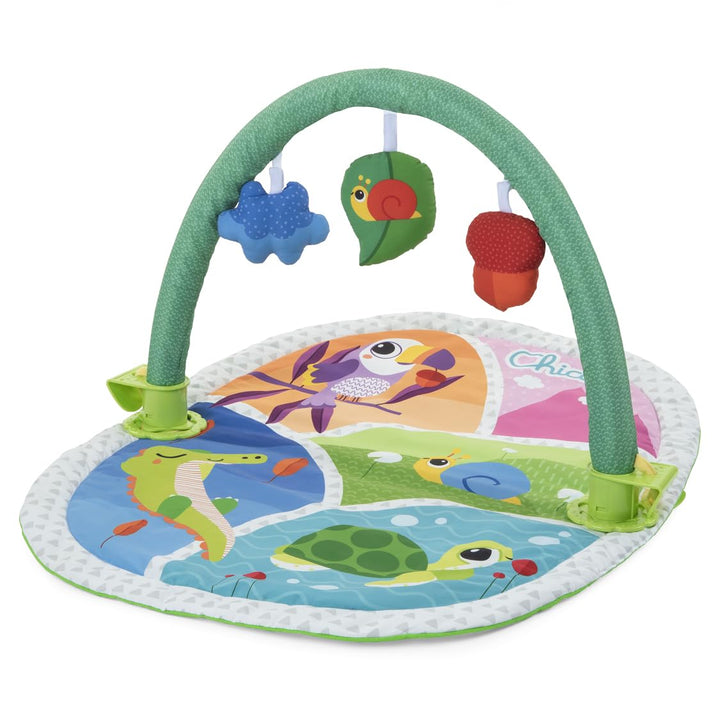 Chicco 1 Tiere Spielzeug, 3-in-1 Activity Gym, 3-in-1 Activity Gym