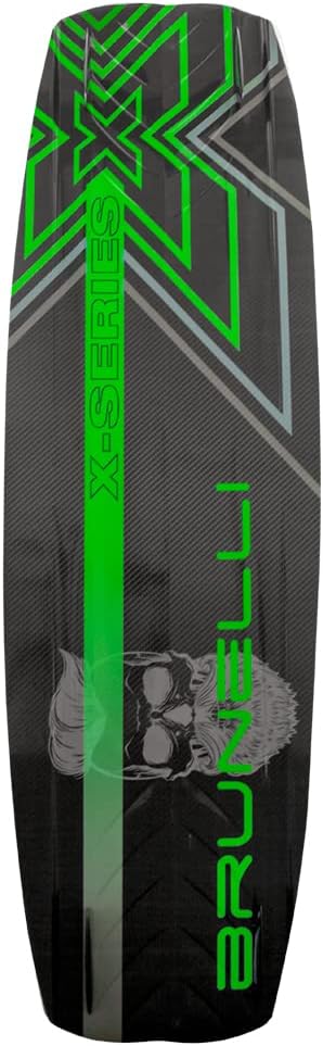 Brunelli Carbon Wakeboard Set 138 cm Wake Binding Wakeboardbindung S/M (38-42), S/M (38-42)