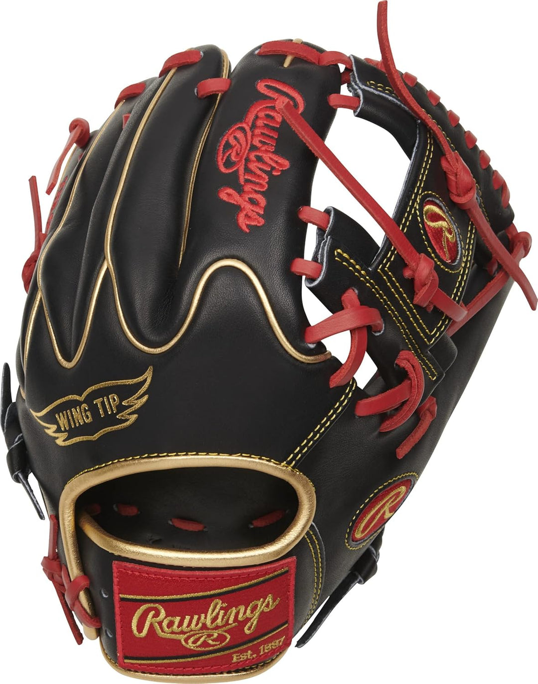 Rawlings Heart of The Hide Baseball-Handschuh-Serie Rechte Hand Wurf Infield 11,75 Zoll - Pro I Web