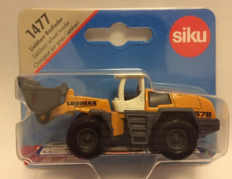 Siku 3559, Wacker Neuson ET 65 Kettenbagger, 1:50, Metall/Kunststoff, Gelb, Bewegliches Maschinenhau