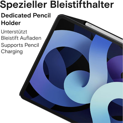 MOFT Snap Hülle für iPad Pro 12,9 Zoll (5 Generation) Generation mit Stifthalter, Case Kompatibel mi