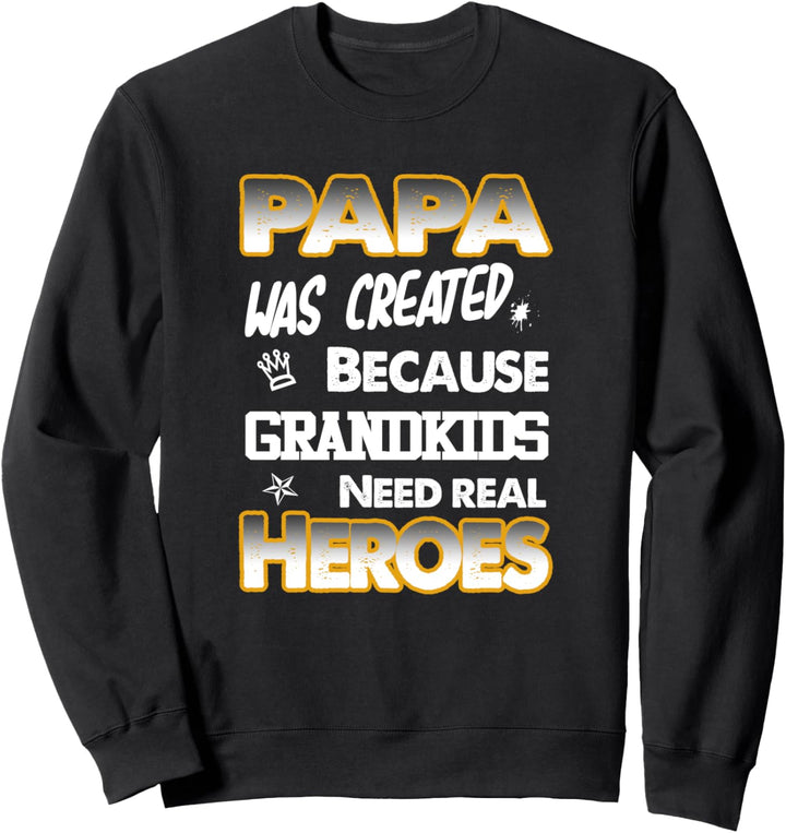 Lustiger Vater Dad Spruch Für Die Familie Papa Ist Der Beste Sweatshirt