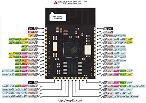 5pcs ESP-WROOM-32 ESP32 ESP-32S ESP-32 Bluetooth and WiFi Dual Core CPU Doit + 5pcs adaptador Board