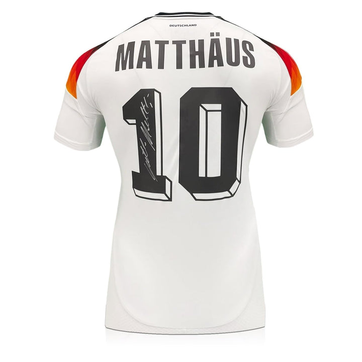 Von Lothar Matthäus signiertes DFB-Trikot