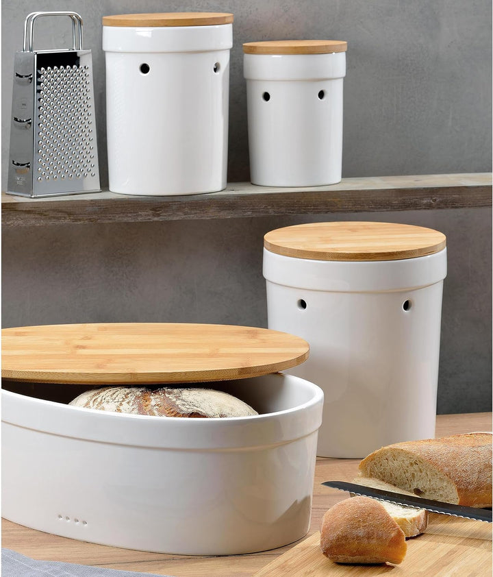 Kela Salena Keramik weiss 23,0cm 20,0cmØ,