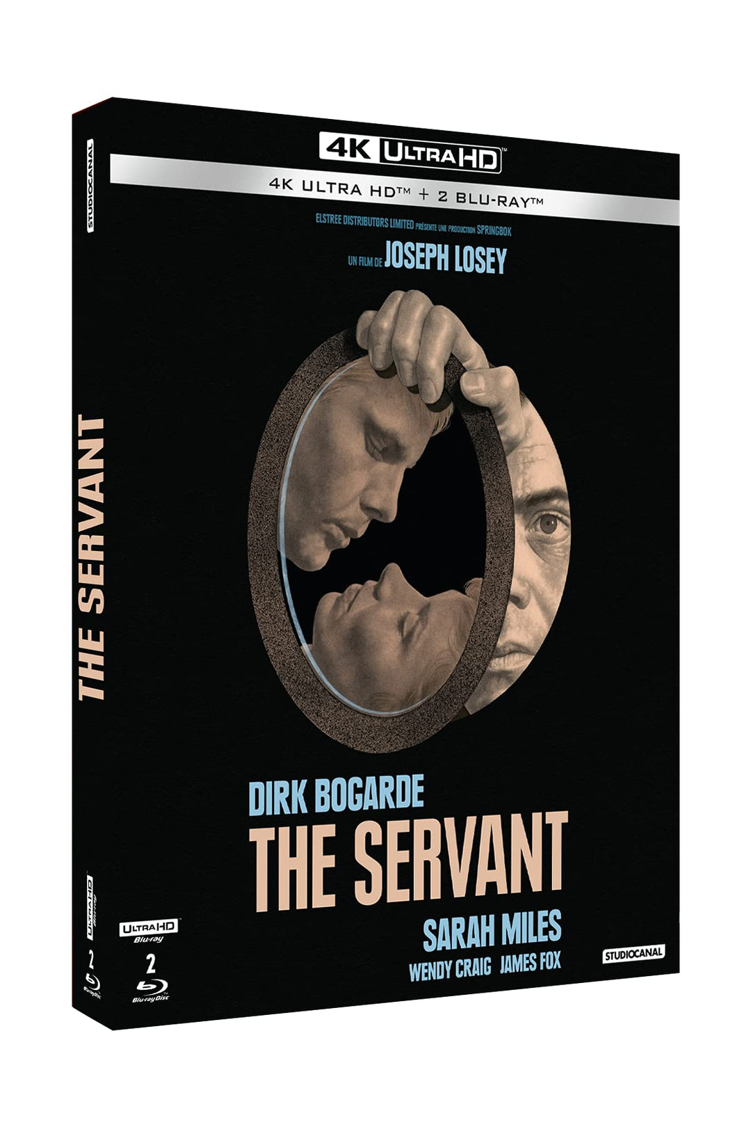 The servant 4k Ultra-HD [Blu-ray] [FR Import], 4K
