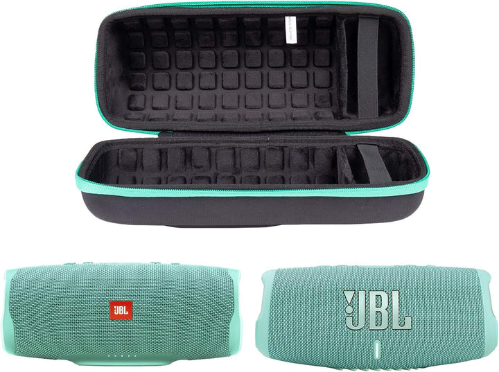 co2CREA Hart Reise Schutz Hülle Etui Tasche für JBL Charge 4 / JBL Charge 5 Tragbarer Bluetooth Laut