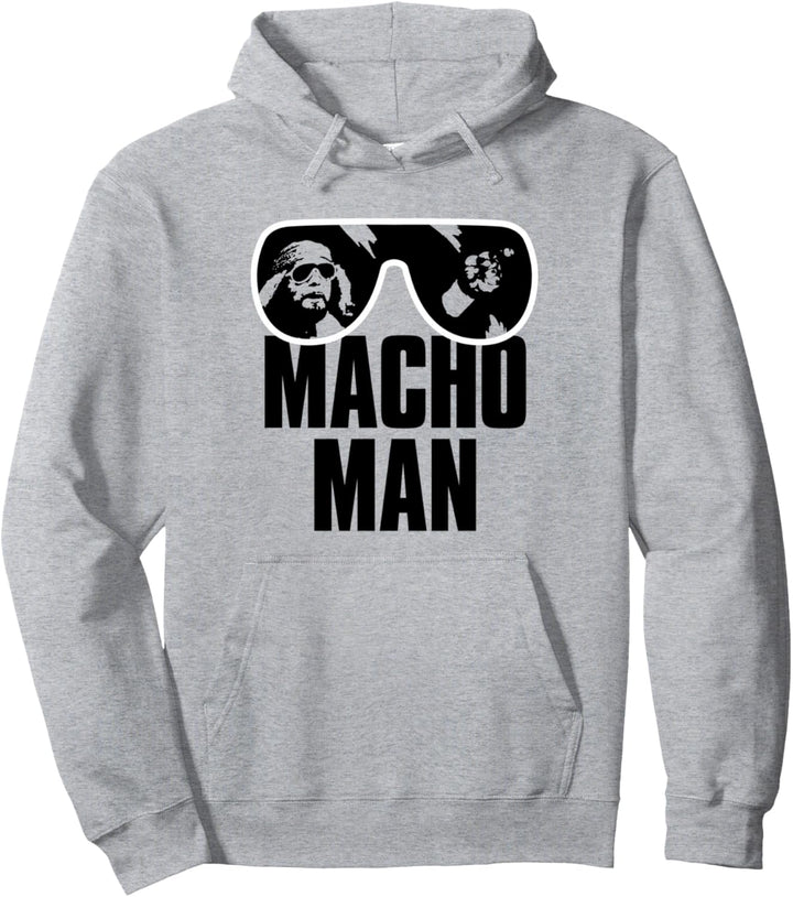 WWE "Macho Man" Randy Savage "Sunglasses" Graphic Pullover Hoodie