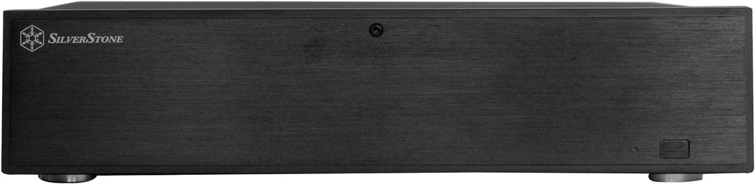 SilverStone SST-ML04B - Milo Micro ATX Schmales HTPC Gehäuse, abschliessbar, schwarz