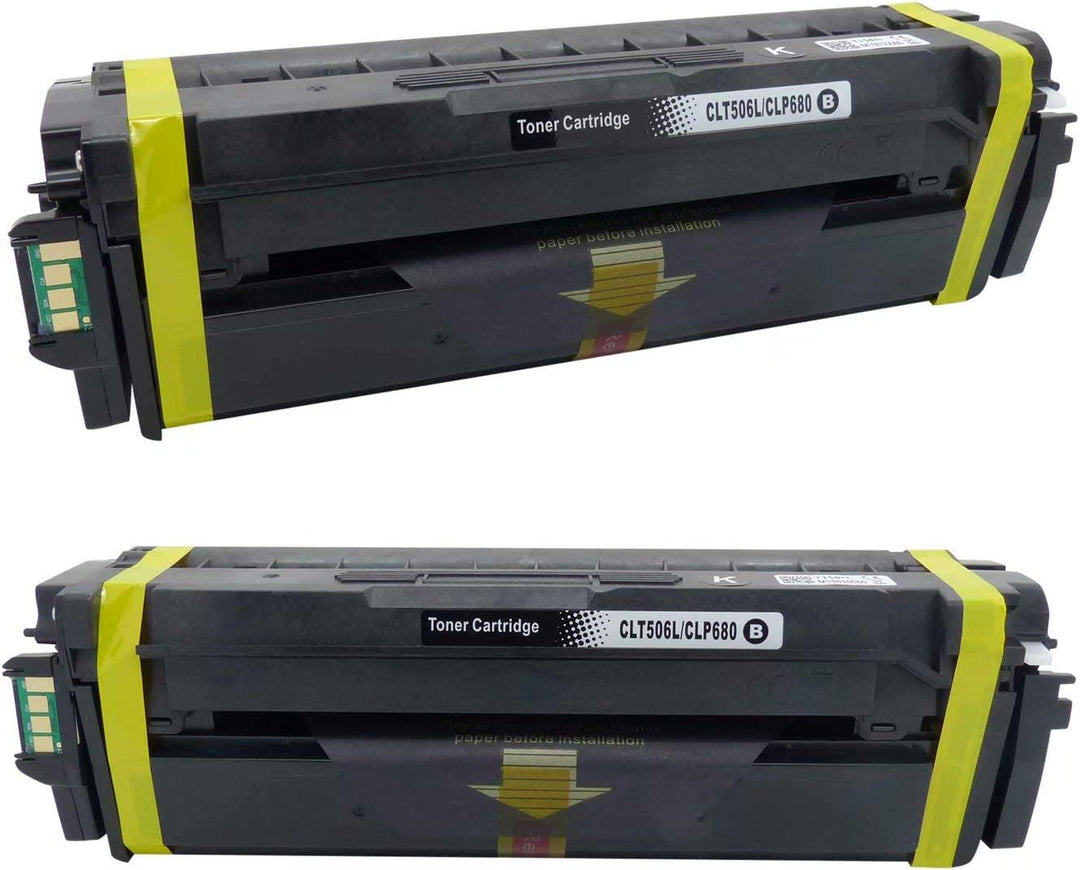 LOSMANN 1x Schwarz Toner Kompatibel für Samsung CLT-506L CLT-K506L K506 für Samsung CLP-680 CLP-680D