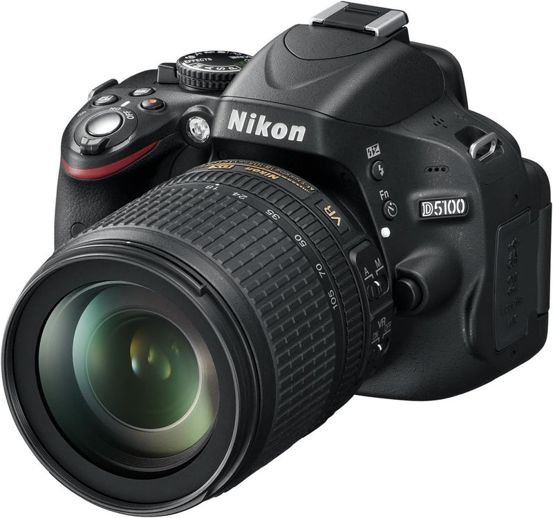 Nikon D5100 SLR-Digitalkamera (16 Megapixel, 7.5 cm (3 Zoll) schwenk- und drehbarer Monitor, Live-Vi