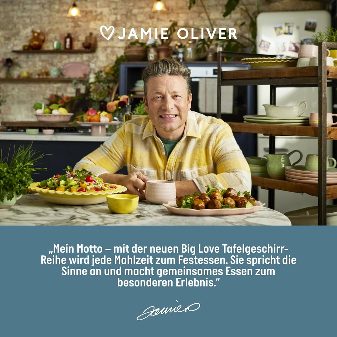 Jamie Oliver Big Love Alleskönner-Brett, FSC-Mangoholz, Holzbrett mit Geätztem Rand, Servierbrett, 4