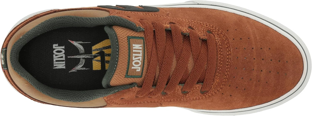 Etnies Herren Joslin Vulc Skate-Schuh 37 EU Braun Grün, 37 EU Braun Grün